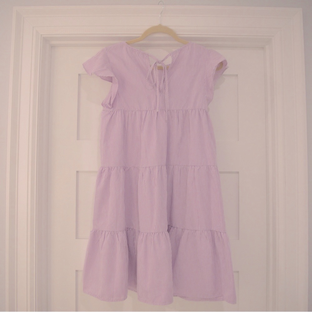 NWOT Lulu’s Purple Midi Dress - Picture 2 of 3